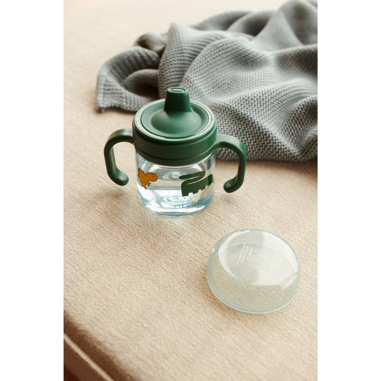 LIEWOOD Dinosaurs / Mist Kylo Tritan Sippy Cup 280ml