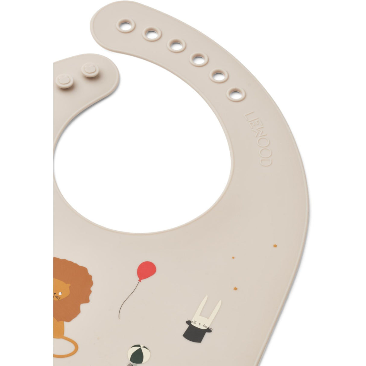 LIEWOOD Circus / Sandy Tilda Printed Bib 2-Pack