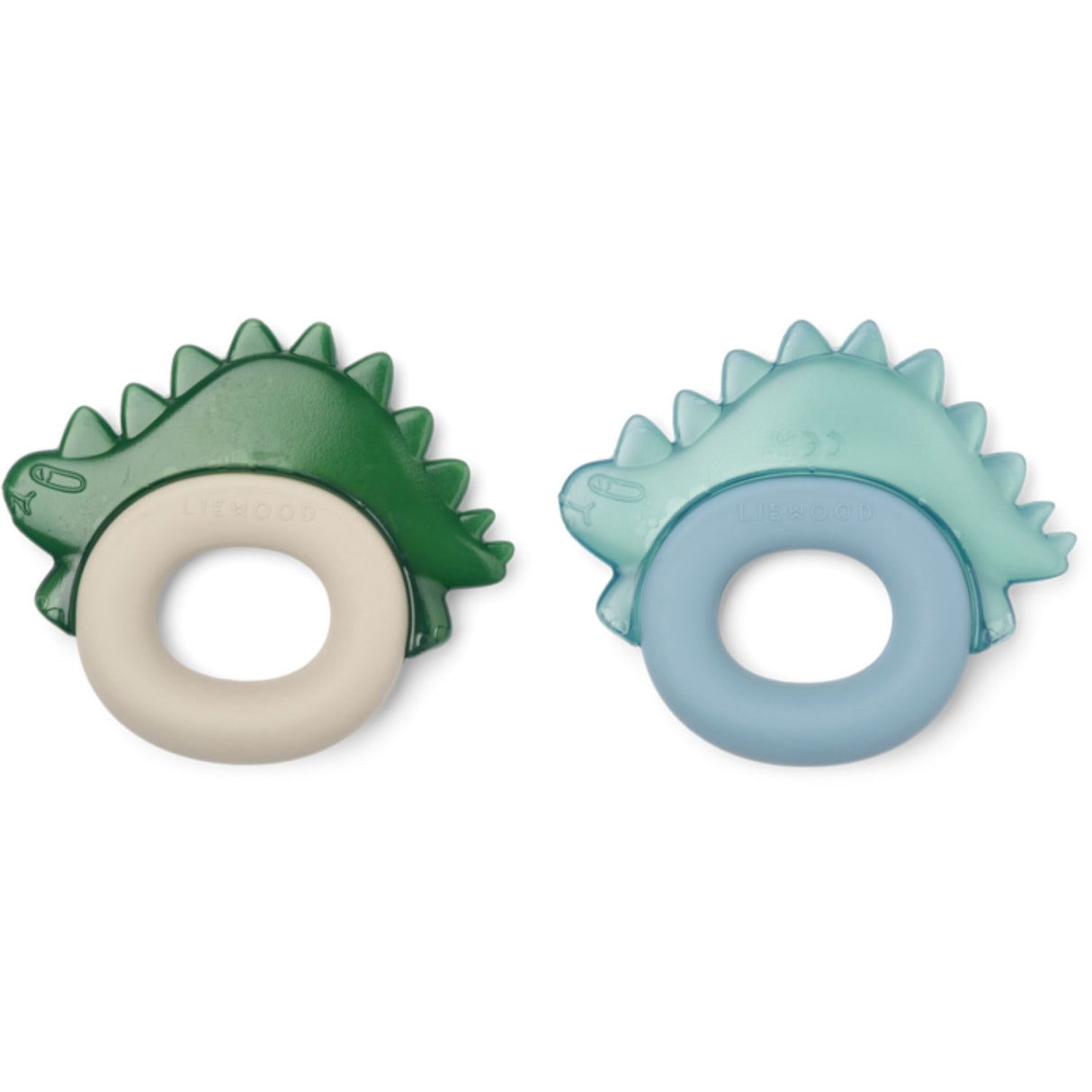 LIEWOOD Blue Fog Multi Mix Rita Dino Cooling Teether 2-Pack
