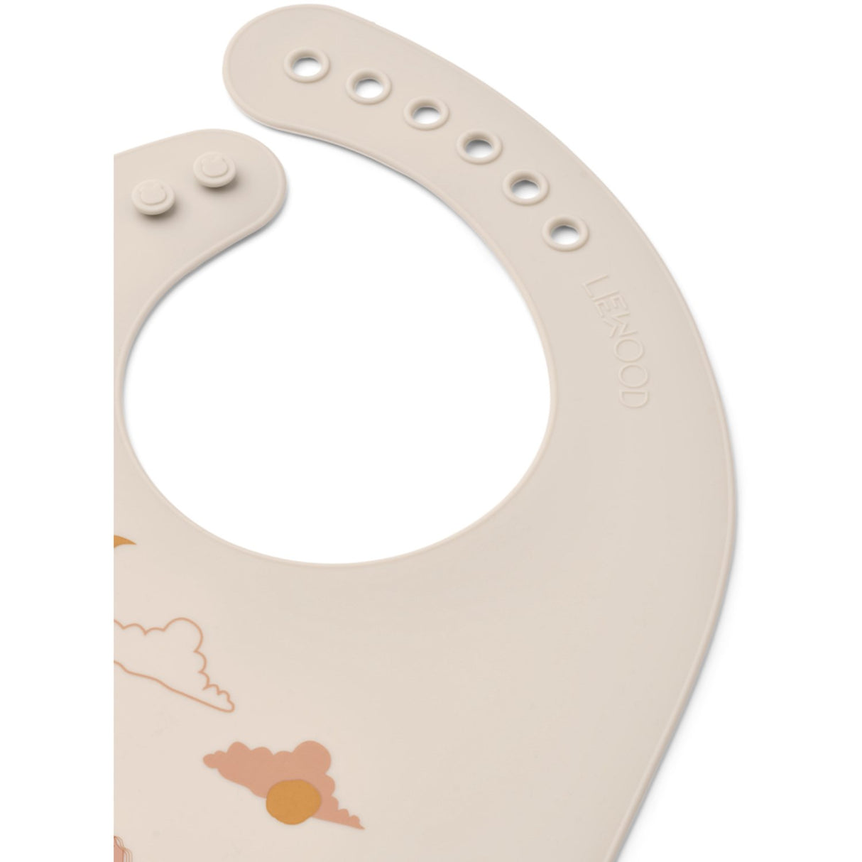 LIEWOOD Dream / Ecru Tilda Printed Bib 2-Pack