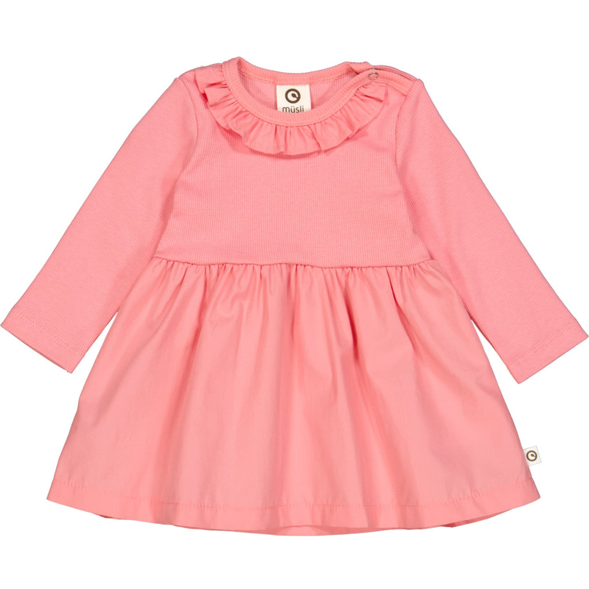 Müsli Bubblegum Cozy Me Rib Dress Baby