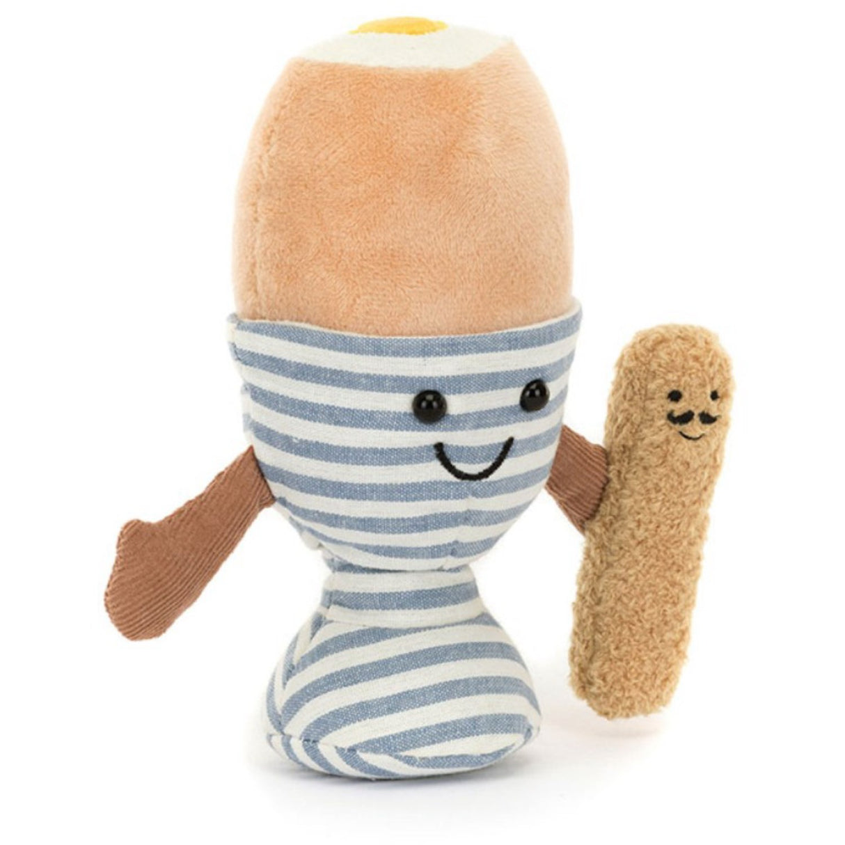 Jellycat FUN Amuseables Egg Soft Boiled Egg With Bread 16 cm