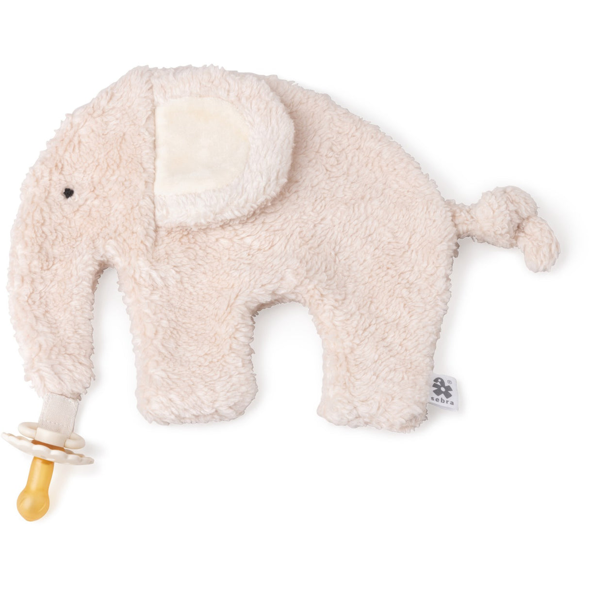 Sebra Birchbark Rose Pacifier Comfort Blanket Fanto