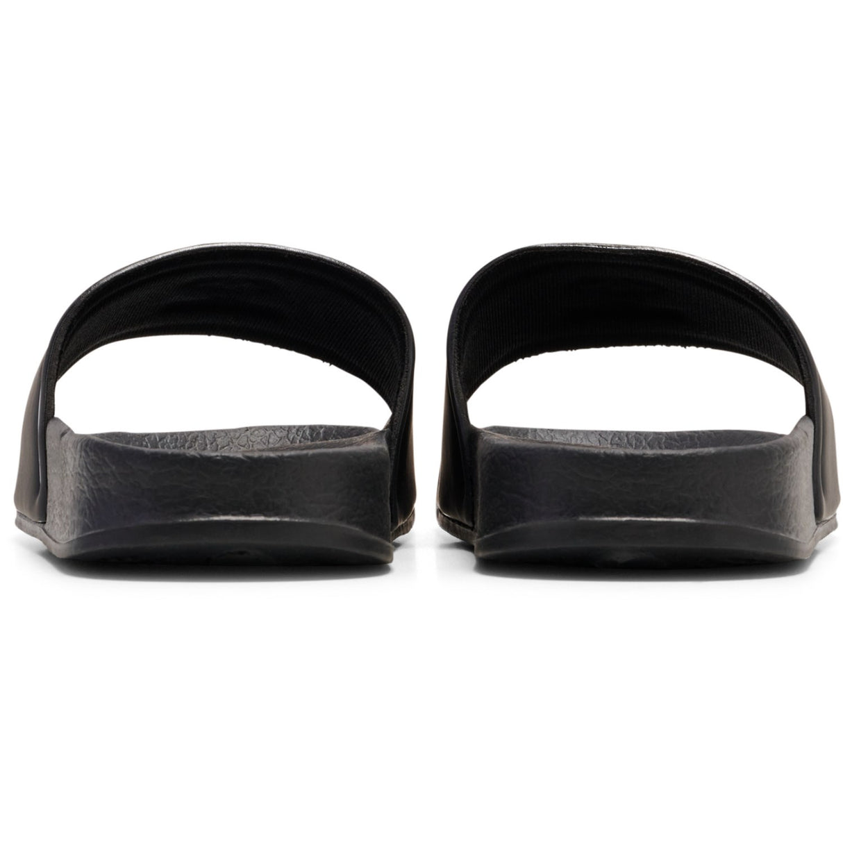 Hummel Black/White Pool Slide Jr