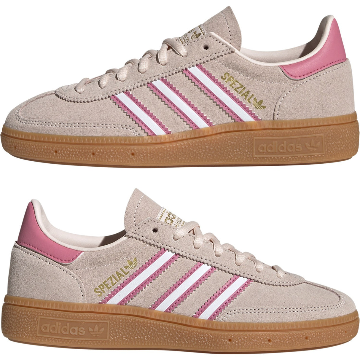 adidas Originals Wonder Quartz/Ftwr White/Rose Tone Handball Spezial J Sneakers
