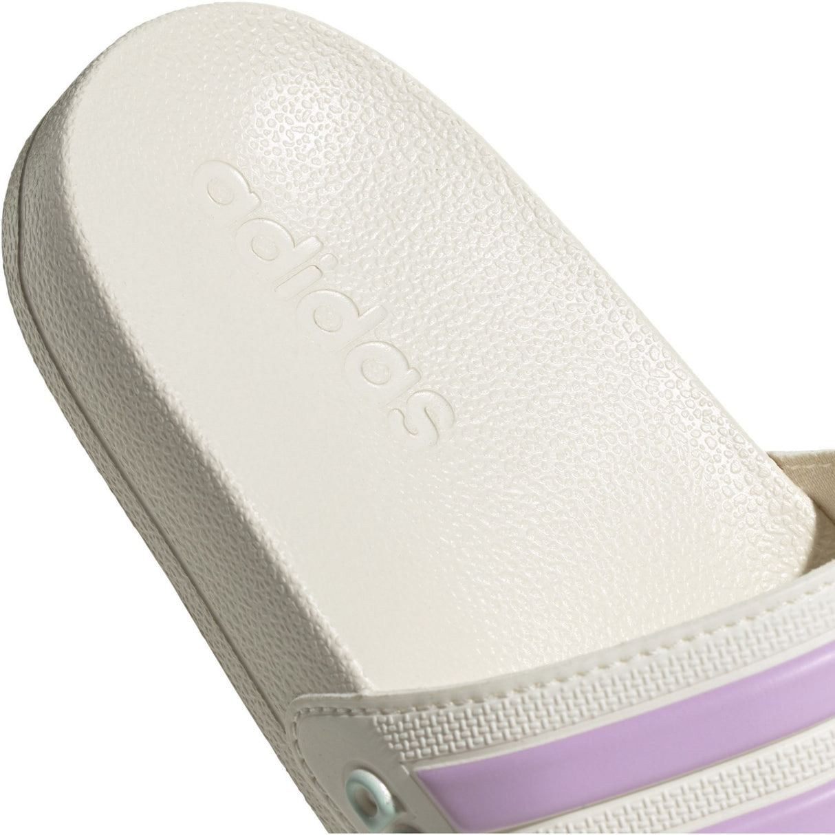 adidas Originals Off White/Bliss Lilac/Halo Mint Adilette Shower K Slides