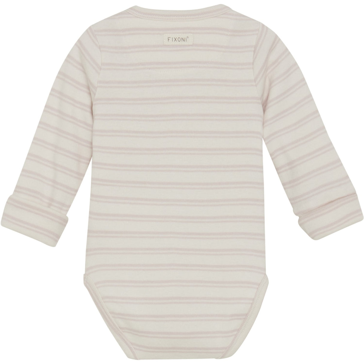 FIXONI Hushed Violet Wrap Bodysuit LS Rib