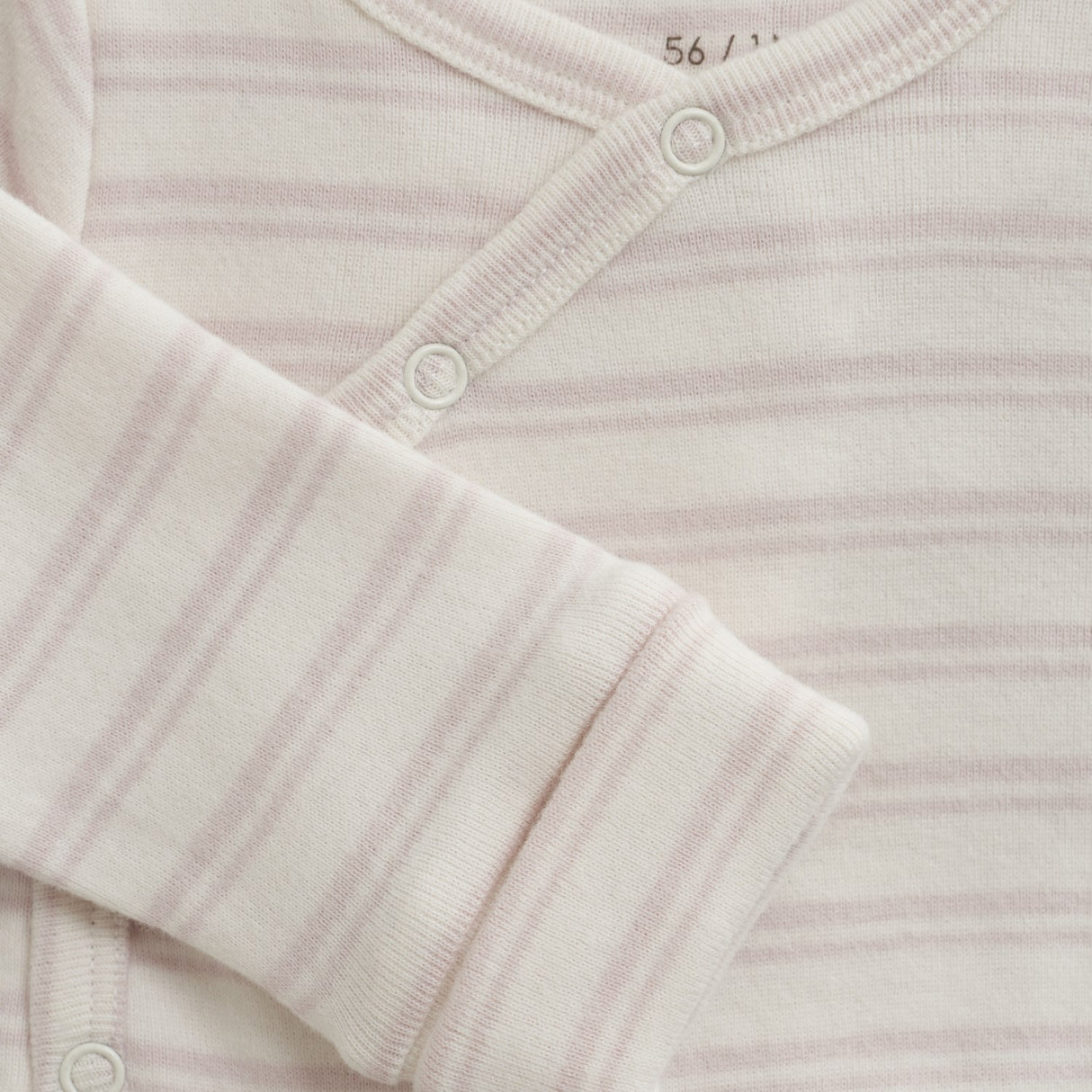 FIXONI Hushed Violet Wrap Bodysuit LS Rib