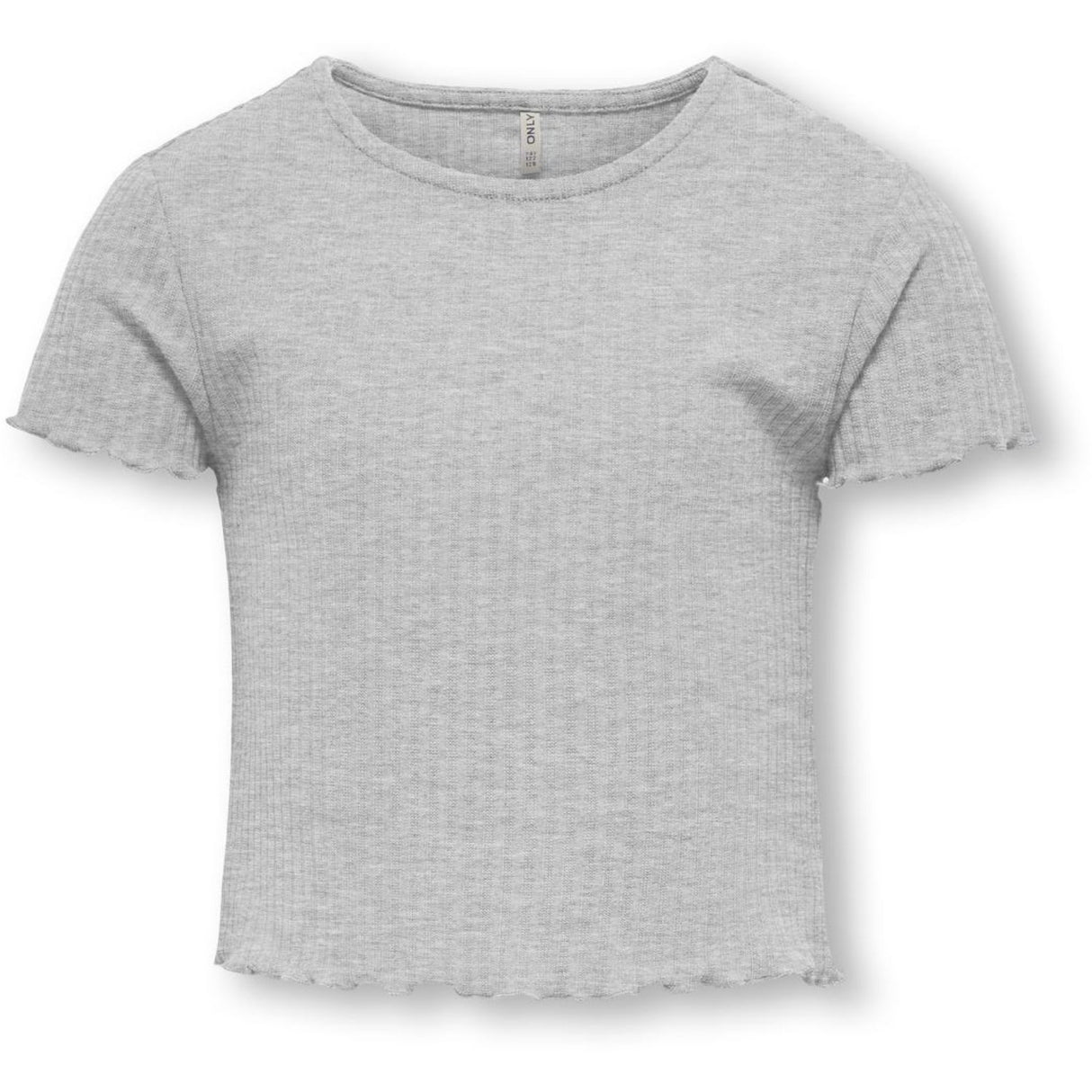 kids ONLY Light Grey Melange Nella O-Neck Top Noos