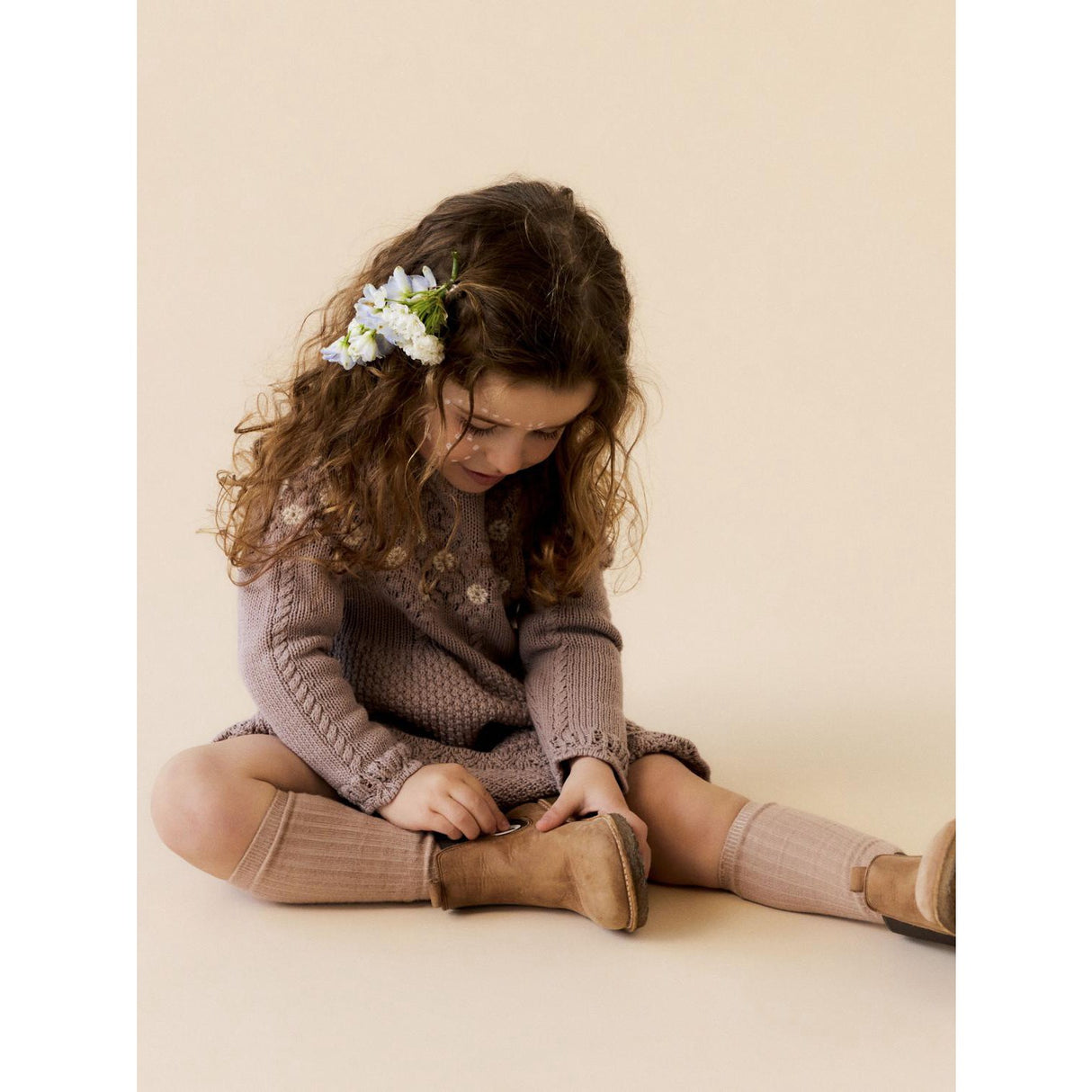 Lil'Atelier Etherea Brianna Knit Dress