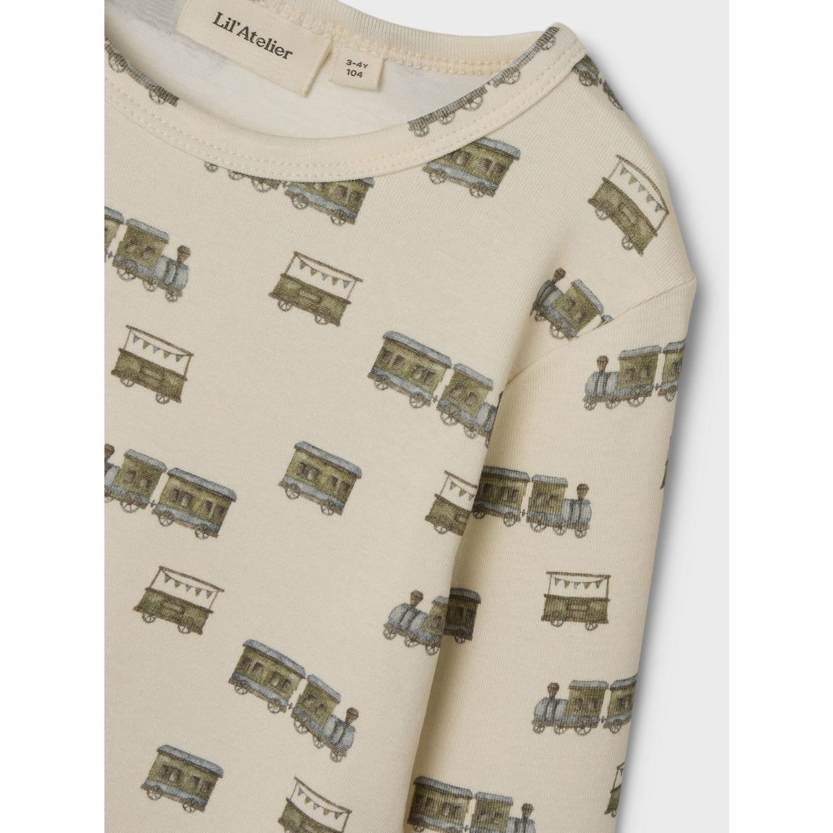 Lil'Atelier Turtledove Gayo Slim Blouse