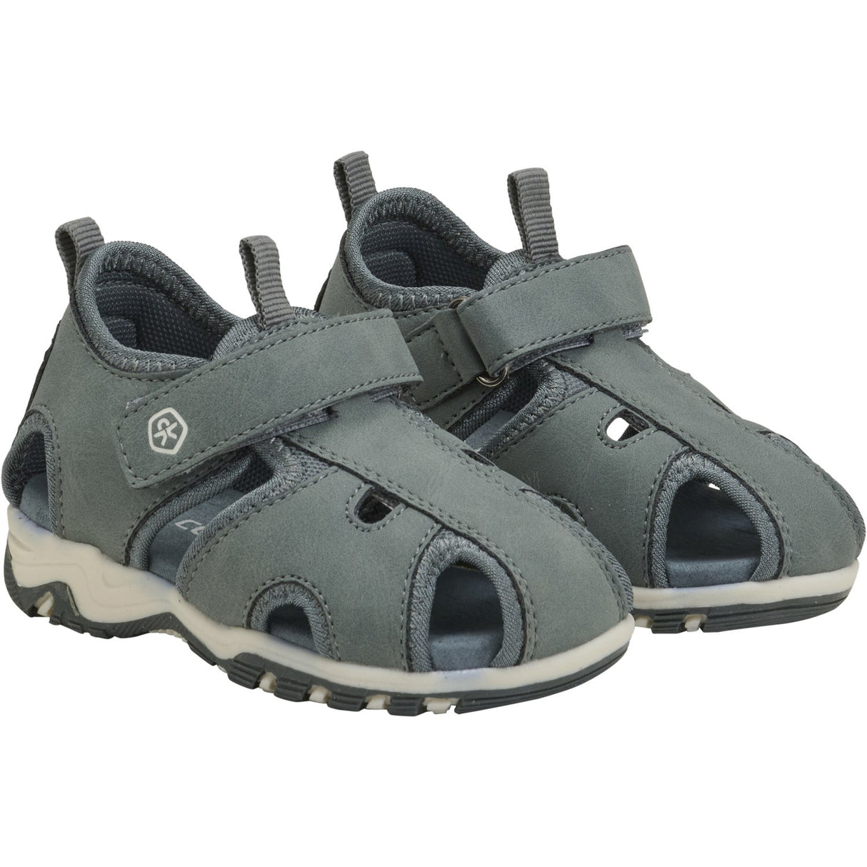 Color Kids Balsam Green Baby Sandals W. Velcro Strap