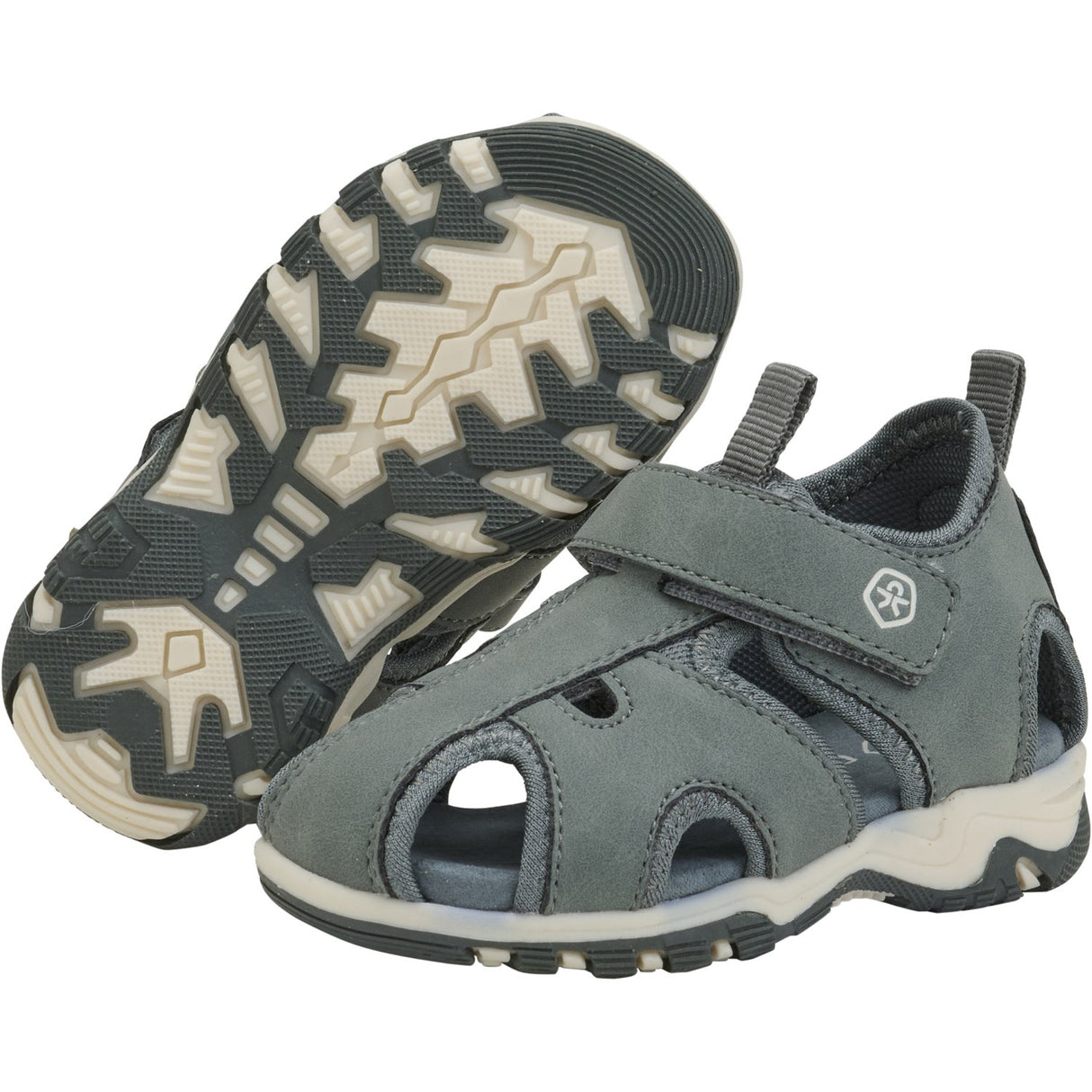 Color Kids Balsam Green Baby Sandals W. Velcro Strap