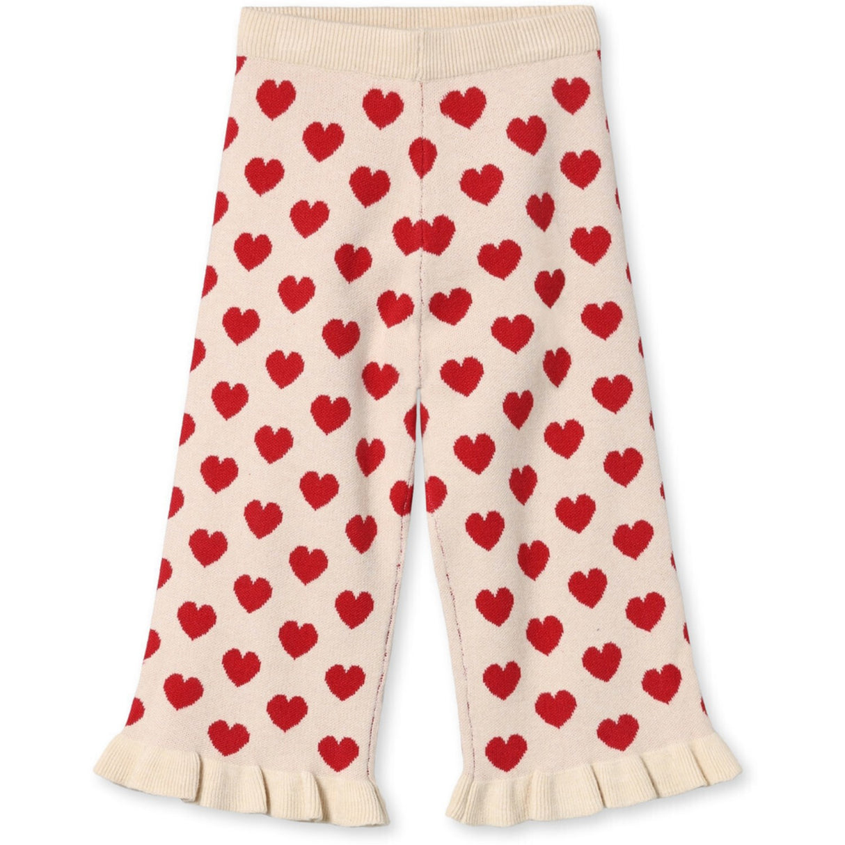 Fliink Pompeian Red/ Sandshell Alon Heart Ruffle Pants