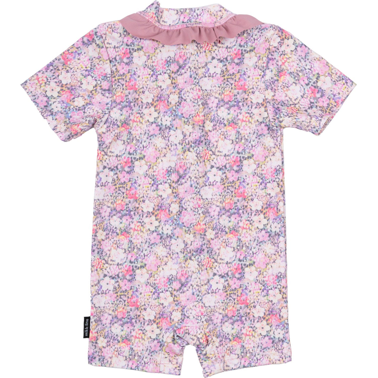 Mikk-Line Lilas AOP UV Suit Frill Recycled