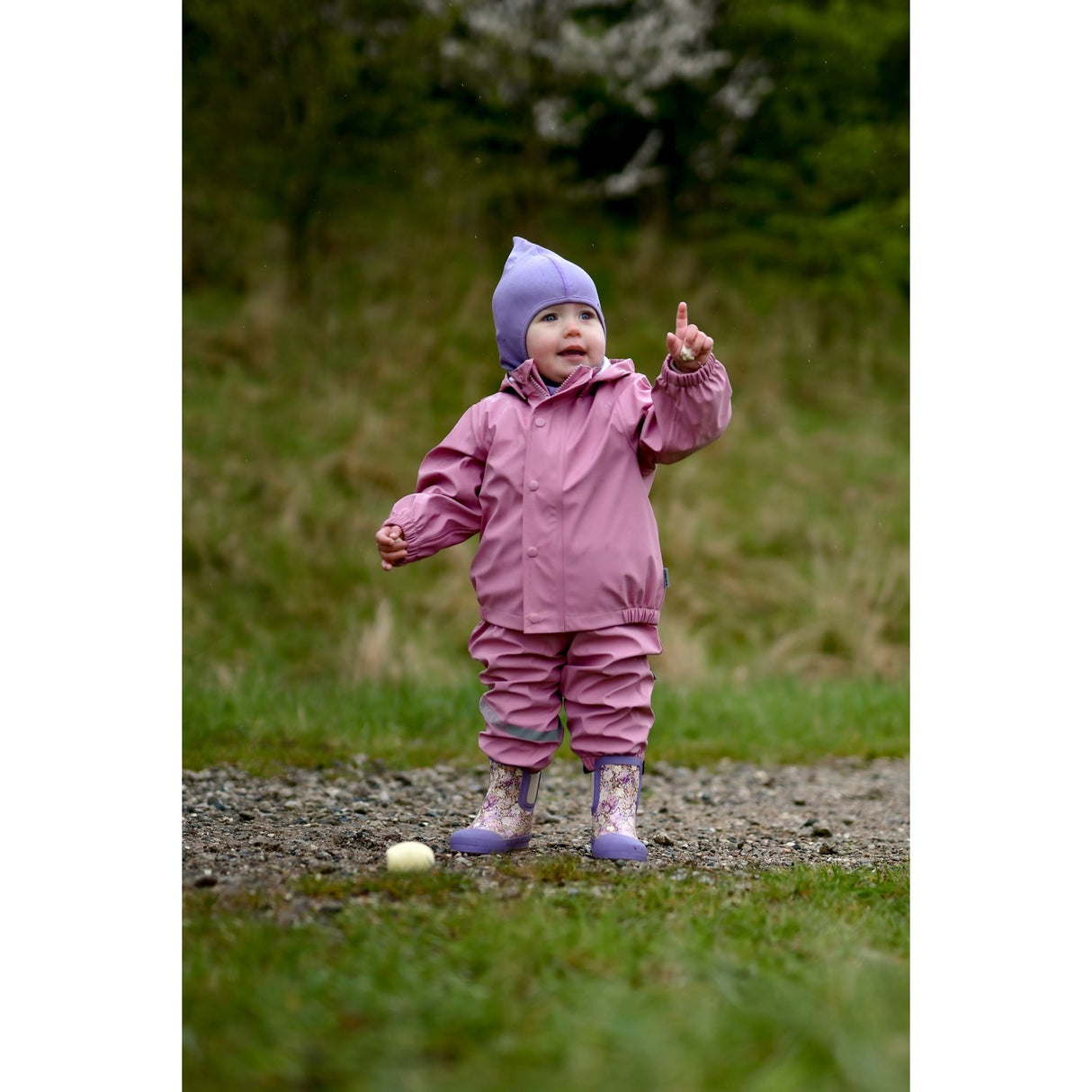 Mikk-Line Lilas No Suspenders PU Rain Recycled