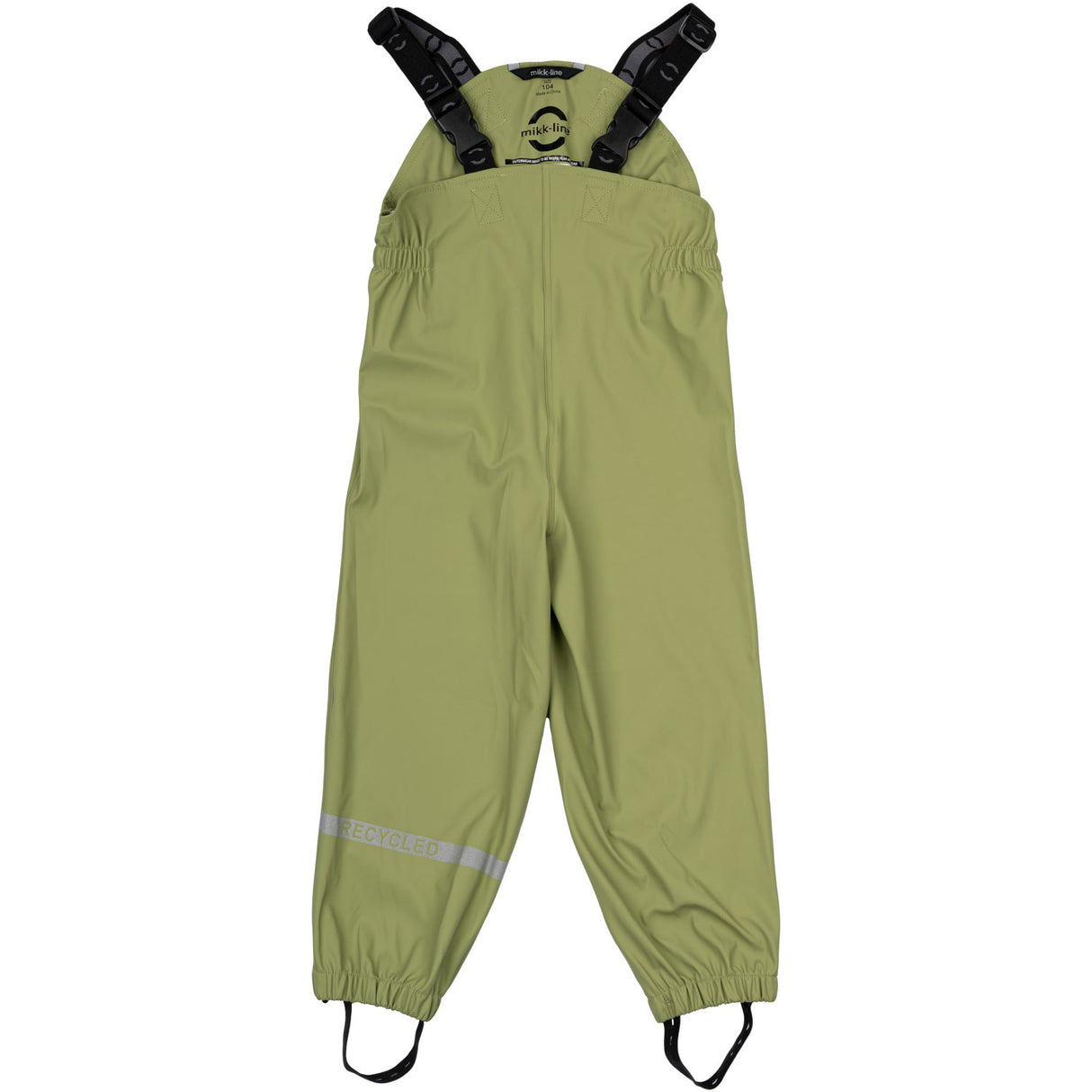 Mikk-Line Sage No Suspenders PU Rain Recycled