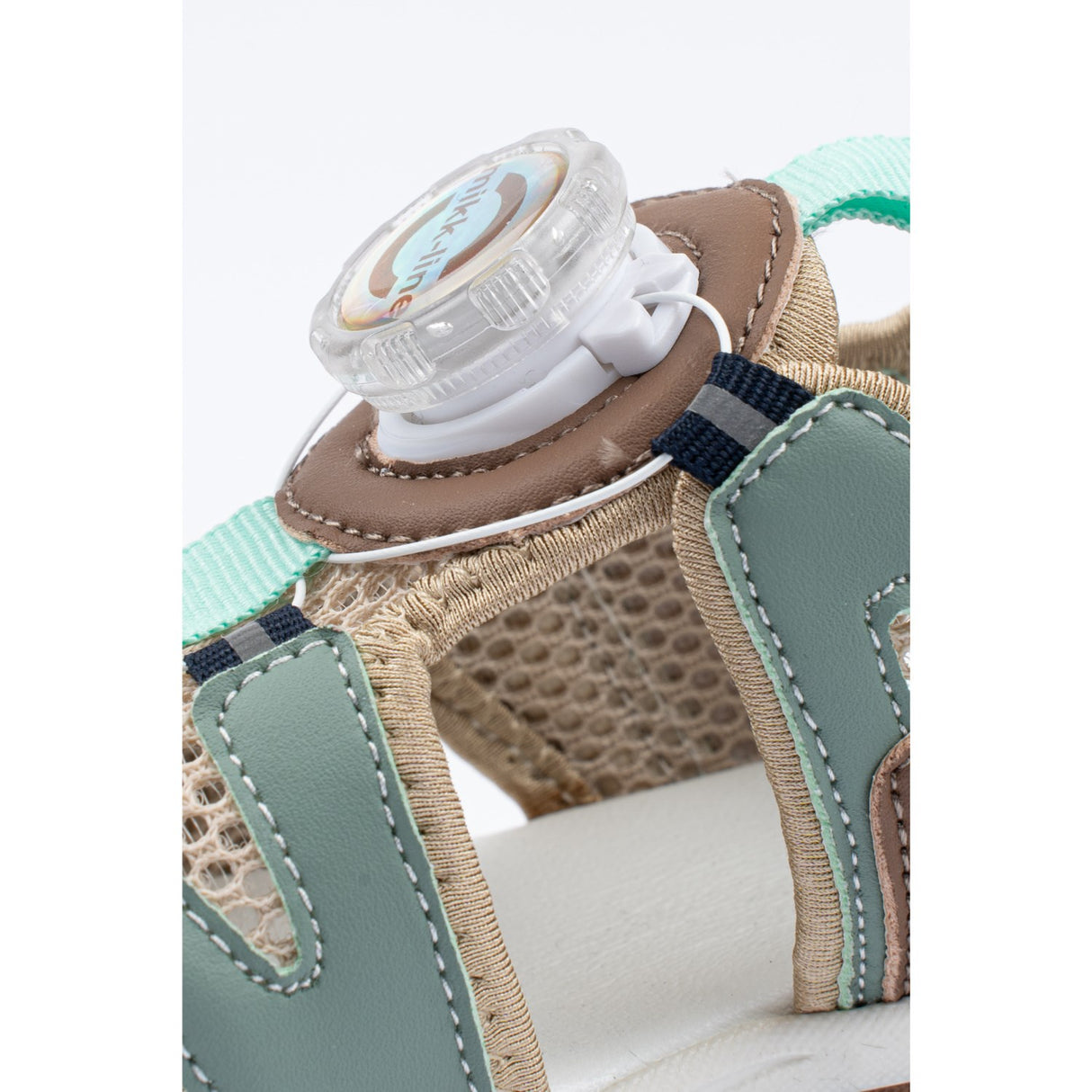 Mikk-Line Green Bay Sandal With Mesh