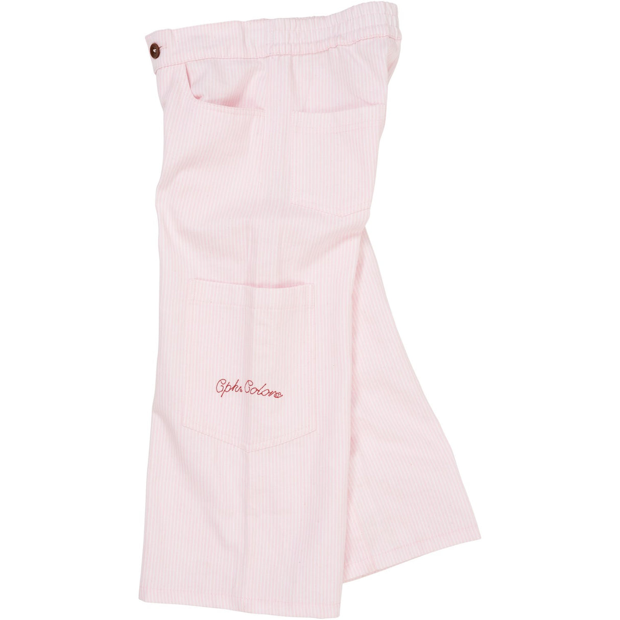 COPENHAGEN COLORS Ballerina Stripe Striped Wide Pants W Pockets