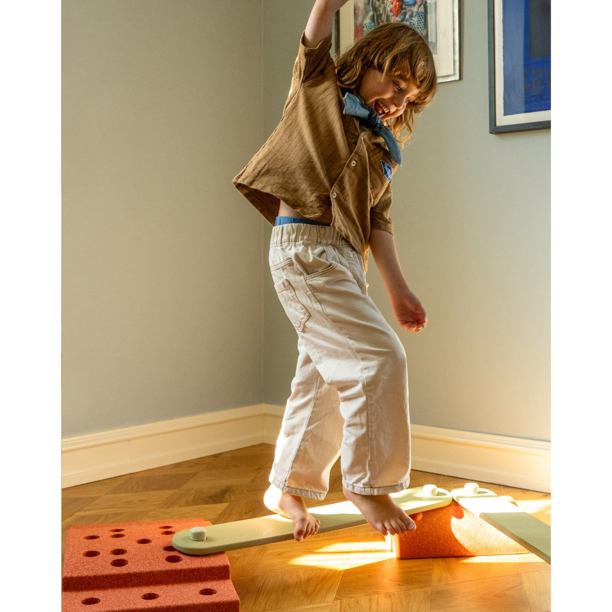 MODU Dusty Green 2x Balance Beams