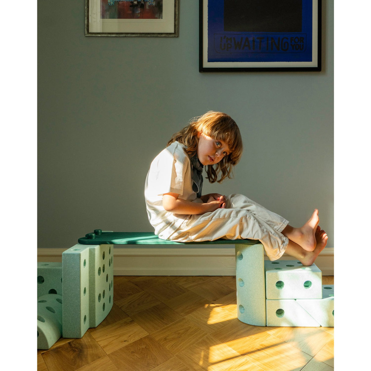 MODU Forrest Green 2x Balance Beams