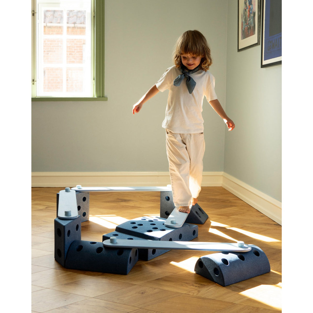 MODU Sky Blue 2x Balance Beams