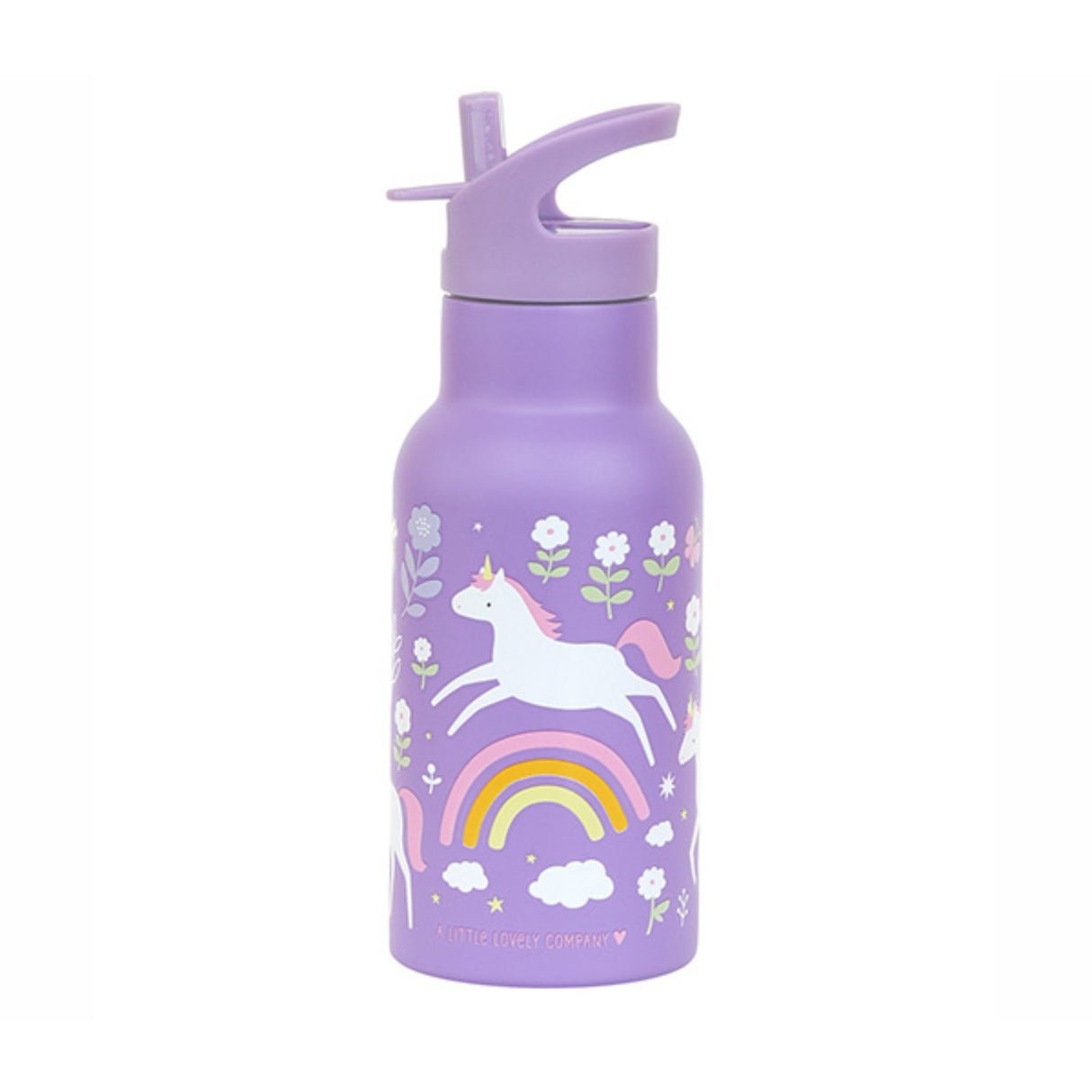 A Little Lovely Company Unicorn Dreams Stainless Steel Drink Bottle