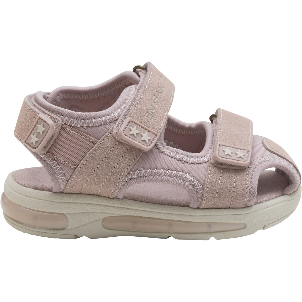 En Fant Sepia Rose Sandals Velcro