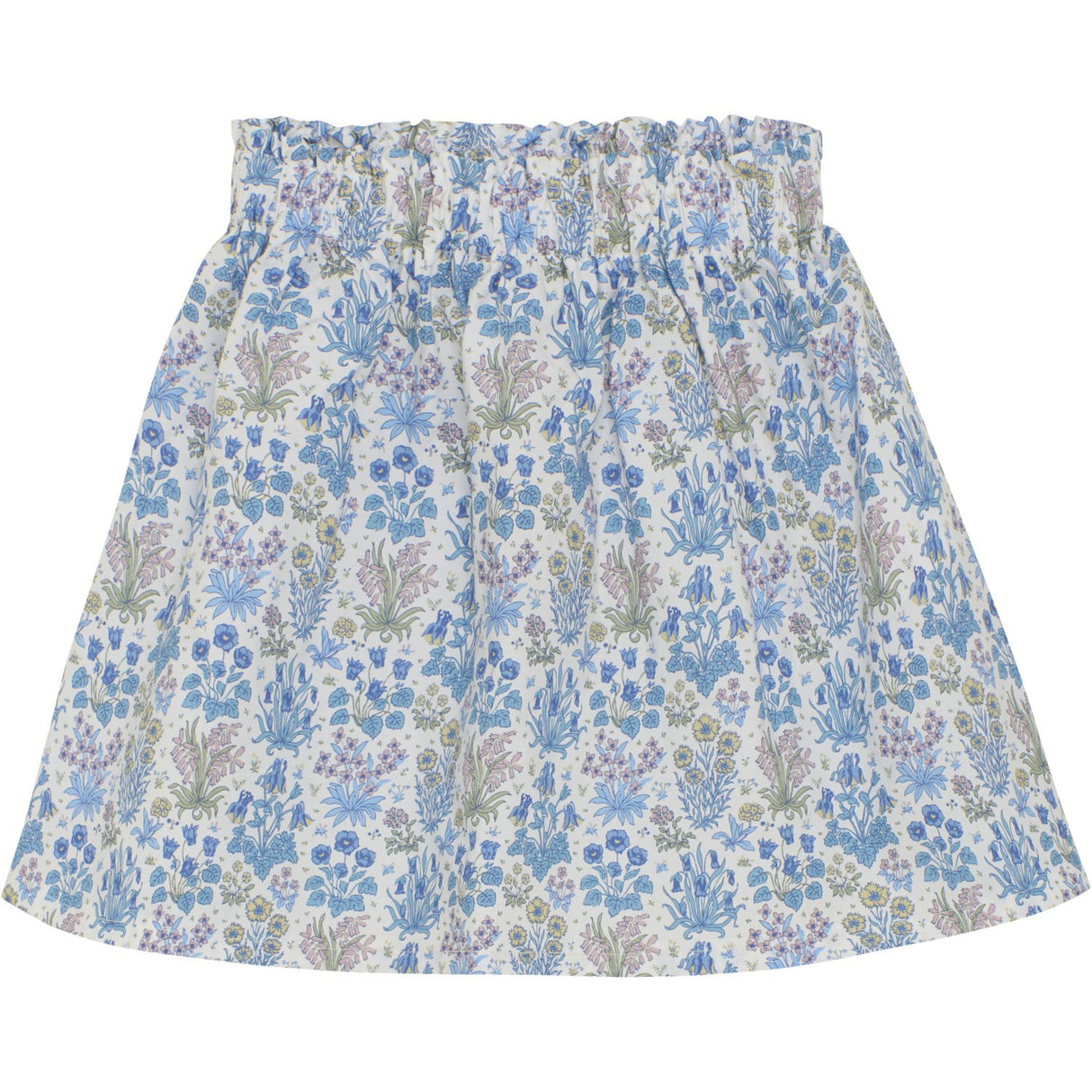 Huttelihut Soft Chambray Skirt In Liberty Fabric