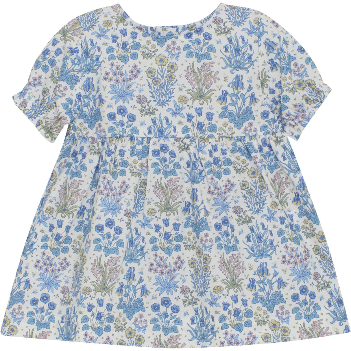 Huttelihut Soft Chambray Dress In Liberty Fabric