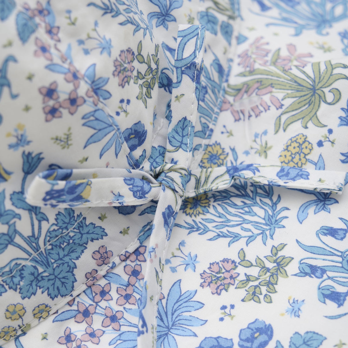 Huttelihut Soft Chambray Summer Hat In Liberty Fabric