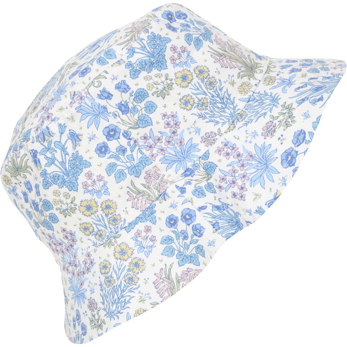 Huttelihut Soft Chambray Bucket Hat In Liberty Fabric