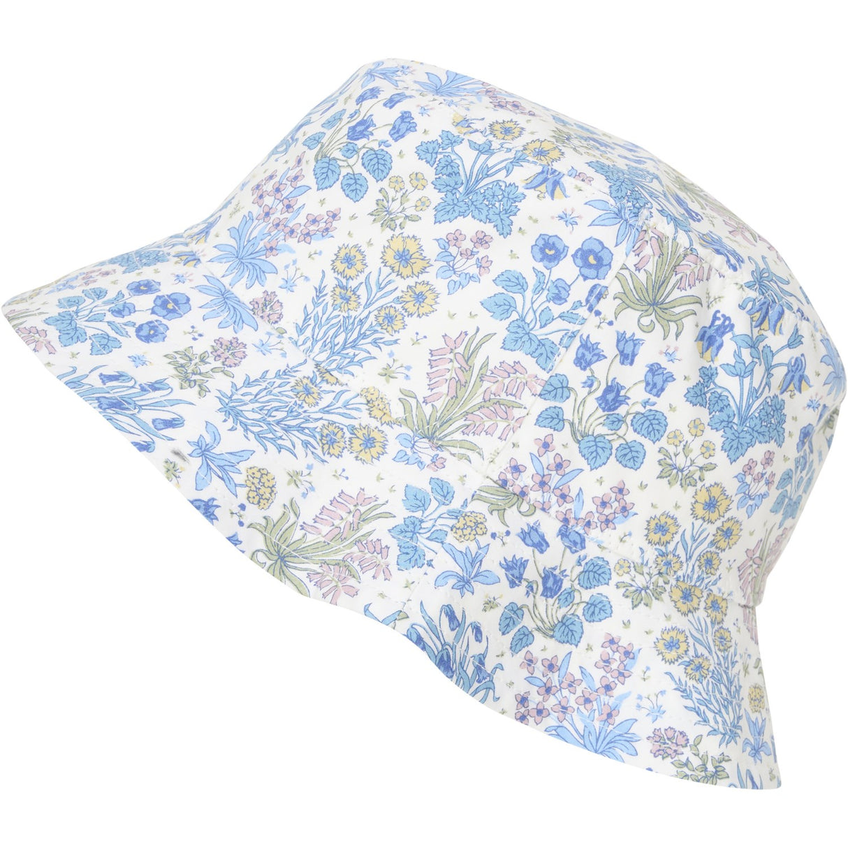 Huttelihut Soft Chambray Bucket Hat In Liberty Fabric