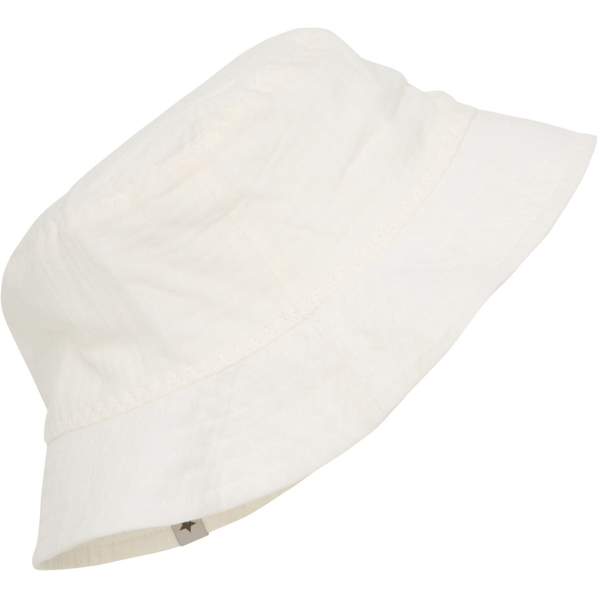 Huttelihut Antique White Bucket Hat Muslin