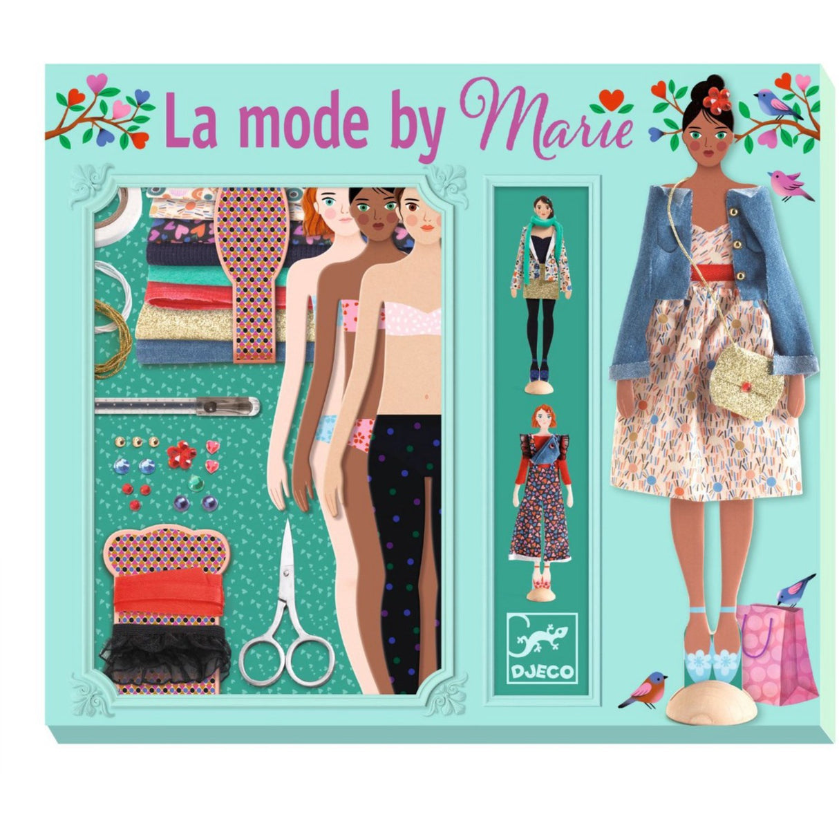 Djeco Paper Dolls, Fashion by Marie