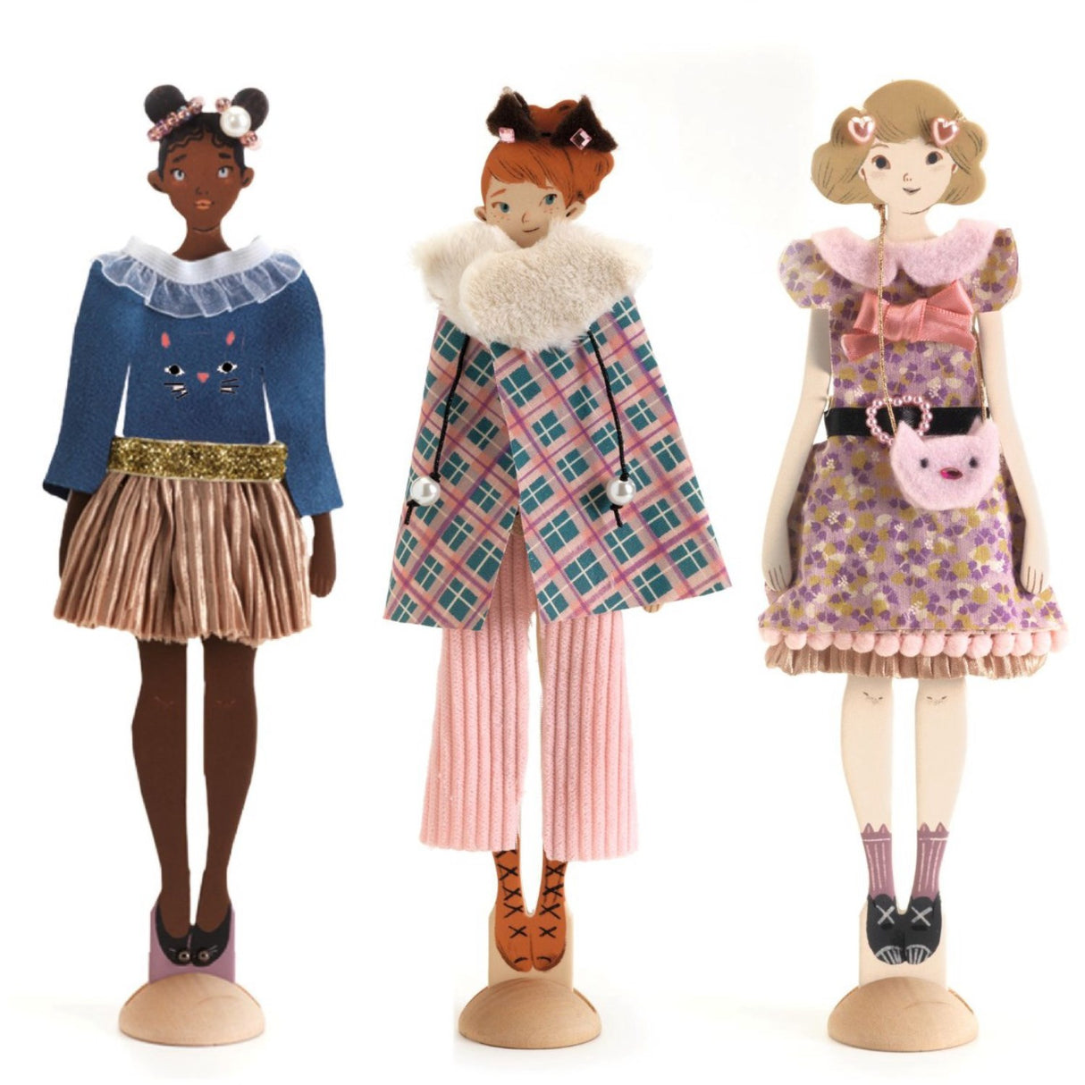 Djeco Paper Dolls, Fashion by Lucille