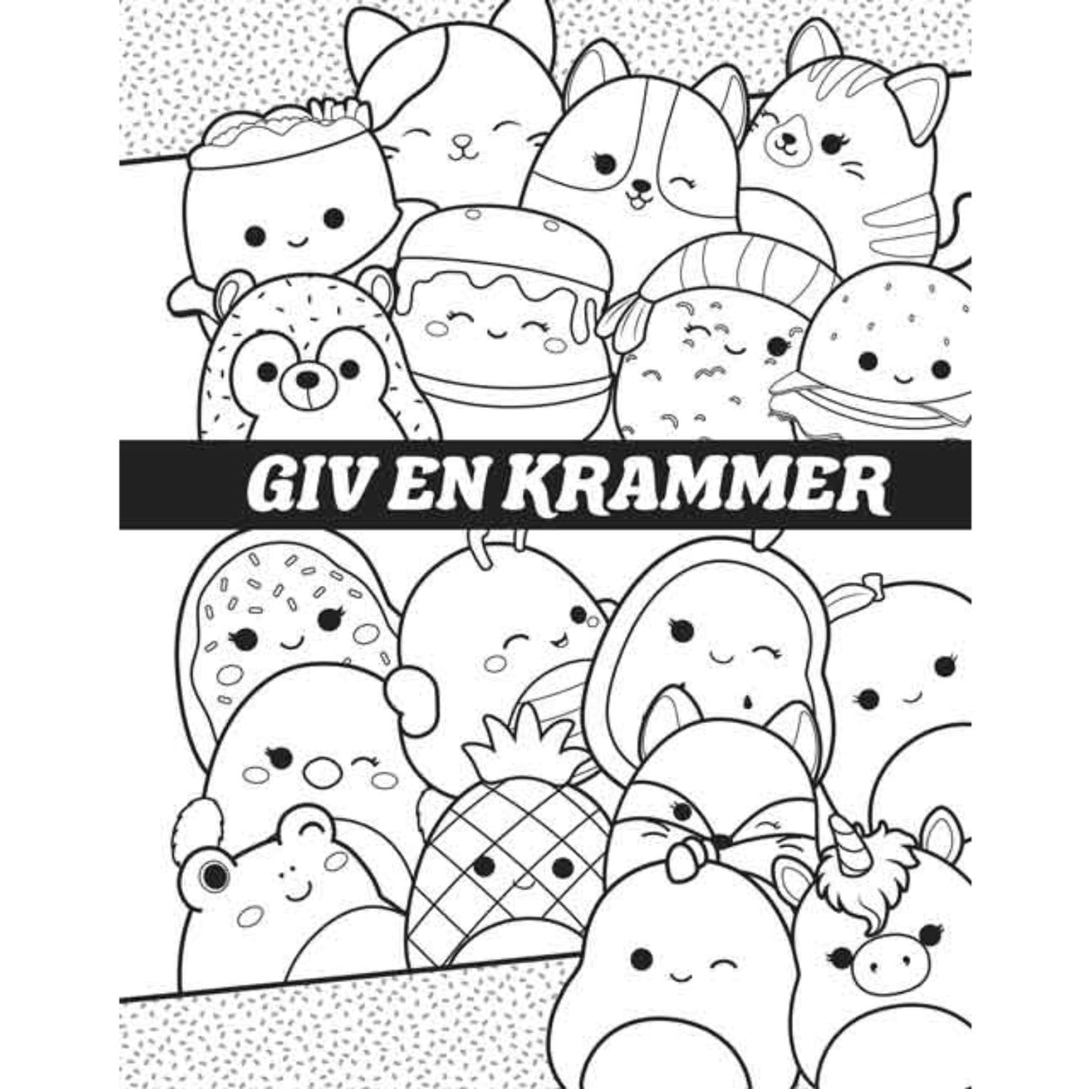 Forlaget Bolden Squishmallows Coloring Book