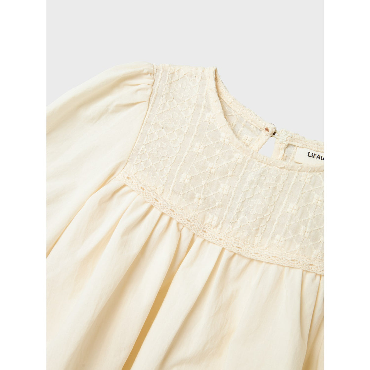 Lil'Atelier Turtledove Daisy Loose Shirt