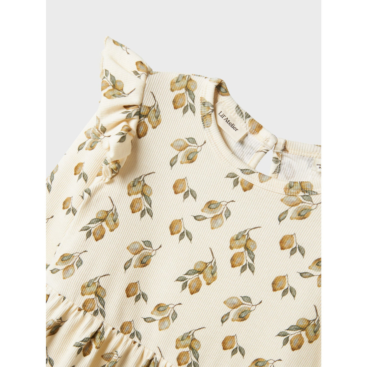 Lil'Atelier Turtledove Lemon Gavo Enk Dress