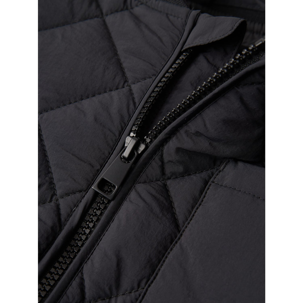 Name It Black Marlin Quilt Jacket Tb