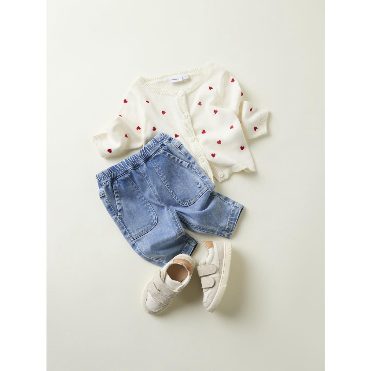 Name It Cloud Dancer Fisilly Knit Cardigan