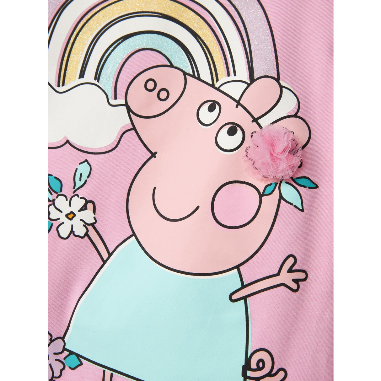 Name It Pink Frosting Fiffi Peppa Pig Blouse