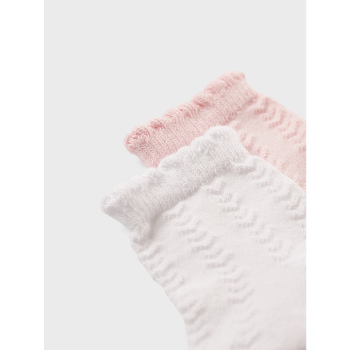 Name It Bright White Ballerina Ditta 2-Pack Socks