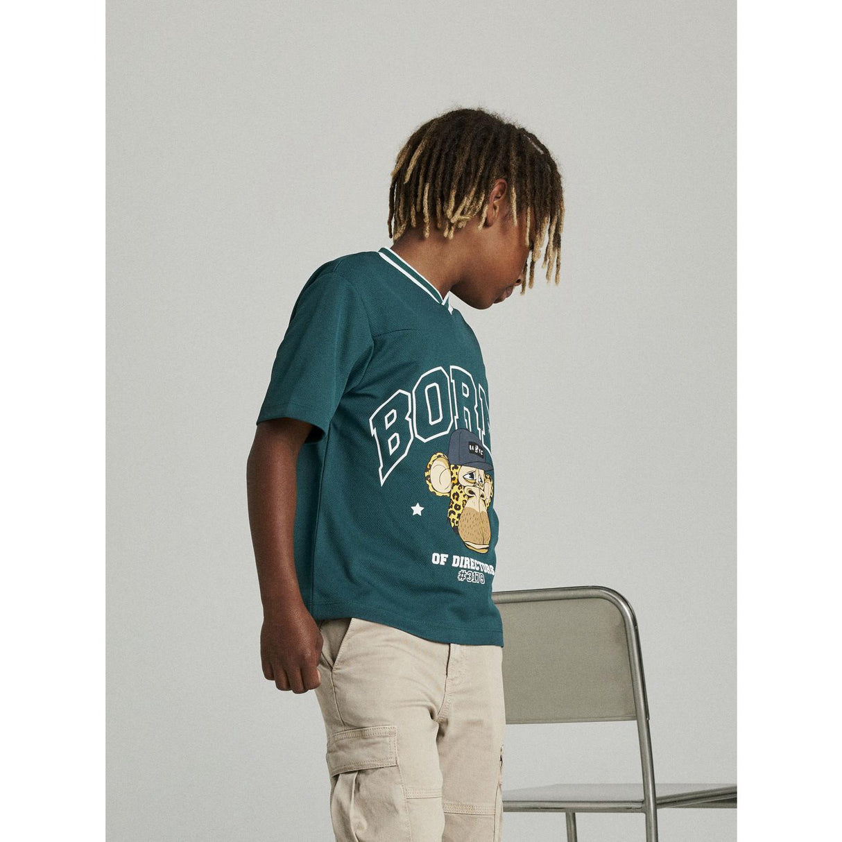 Name It Forest Biome Frody Bored Of Directors Regular Poly T-Shirt