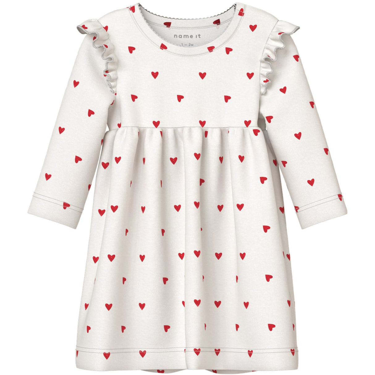 Name It Cloud Dancer Dheart Dress