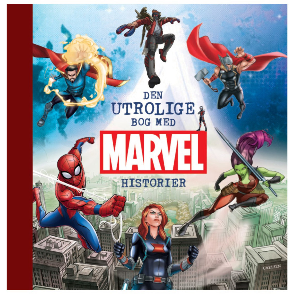 Forlaget Carlsen Den utrolige Book With Marvel-historier