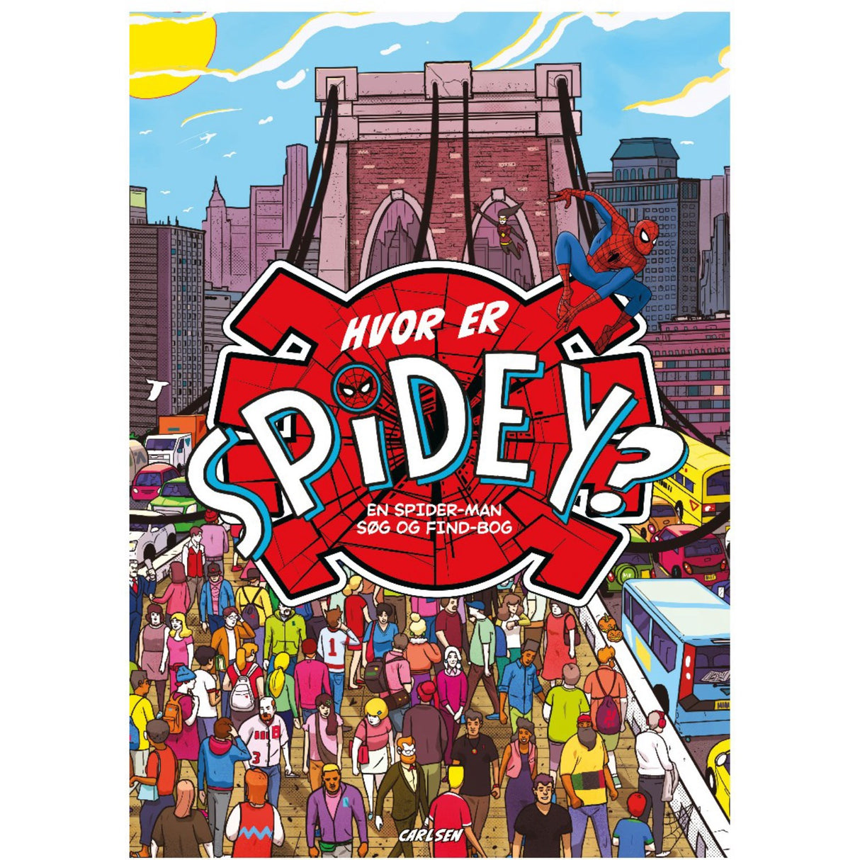 Forlaget Carlsen Hvor er Spidey? En søg And find-Book
