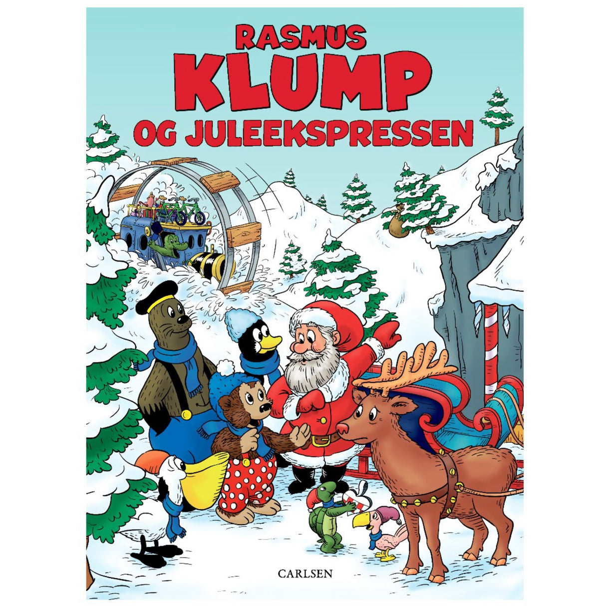 Forlaget Carlsen Rasmus Klump og juleekspressen
