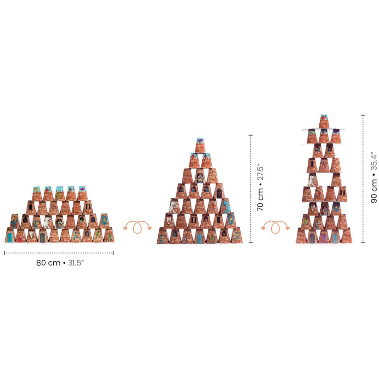 Djeco Build and Roll, Ridderborg