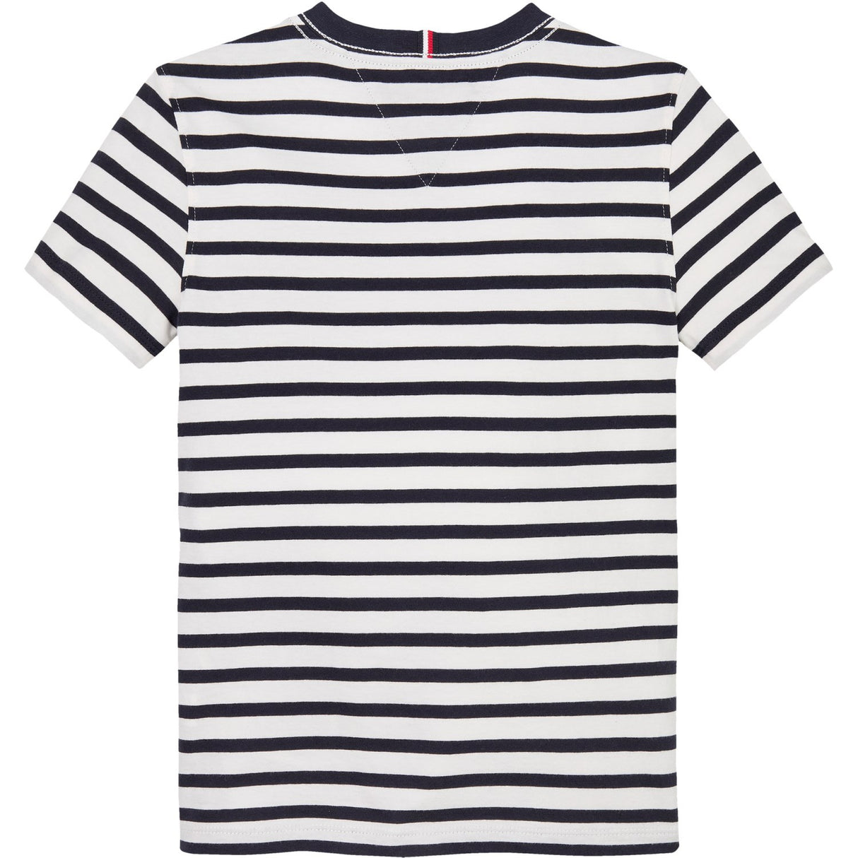 Tommy Hilfiger Dark Night Navy White Breton Stripe Essential Cotton Reg T-Shirt